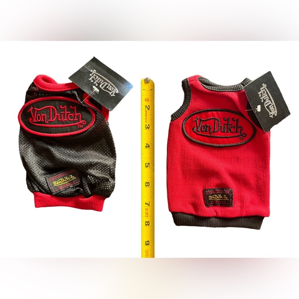 VON Dutch Dog Spring Clothes Pet Puppy Costume Dog Cat Sports Apparel top - Picture 4 of 6